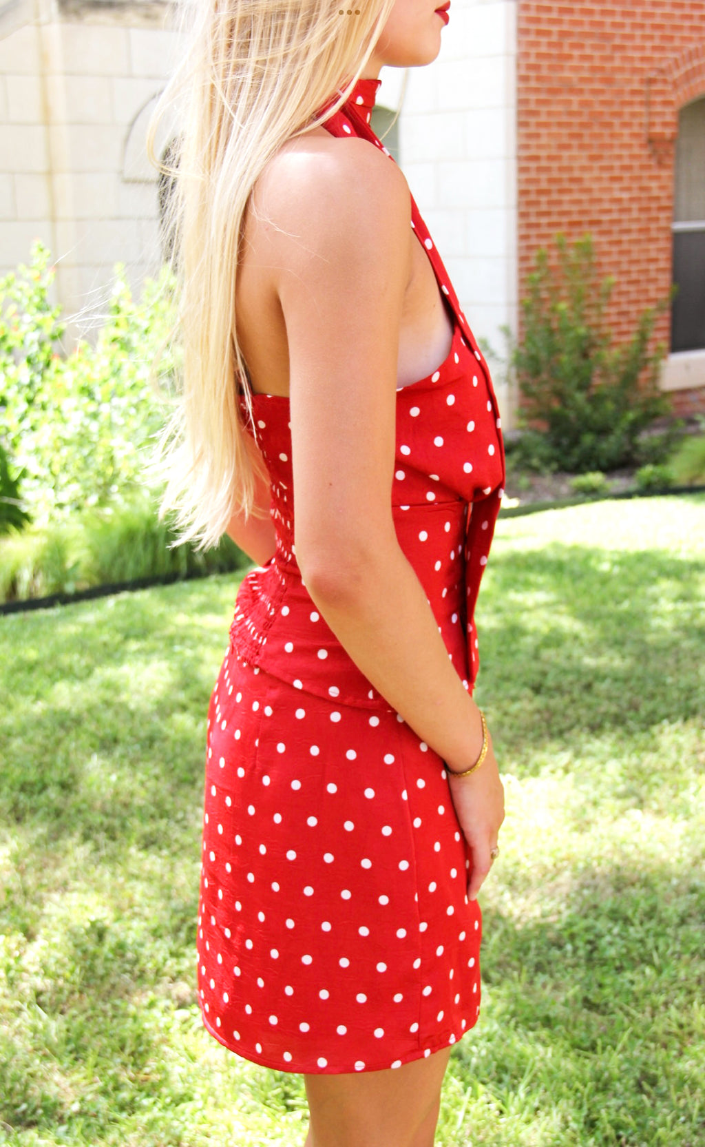Presley Red Dot Set