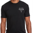 Black Zip Code Shirt 78163