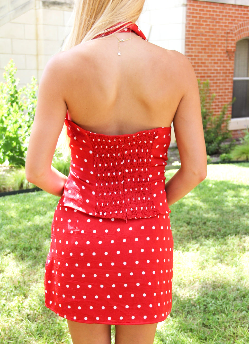Presley Red Dot Set