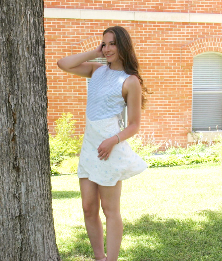 Gracie Patchwork Mini Dress