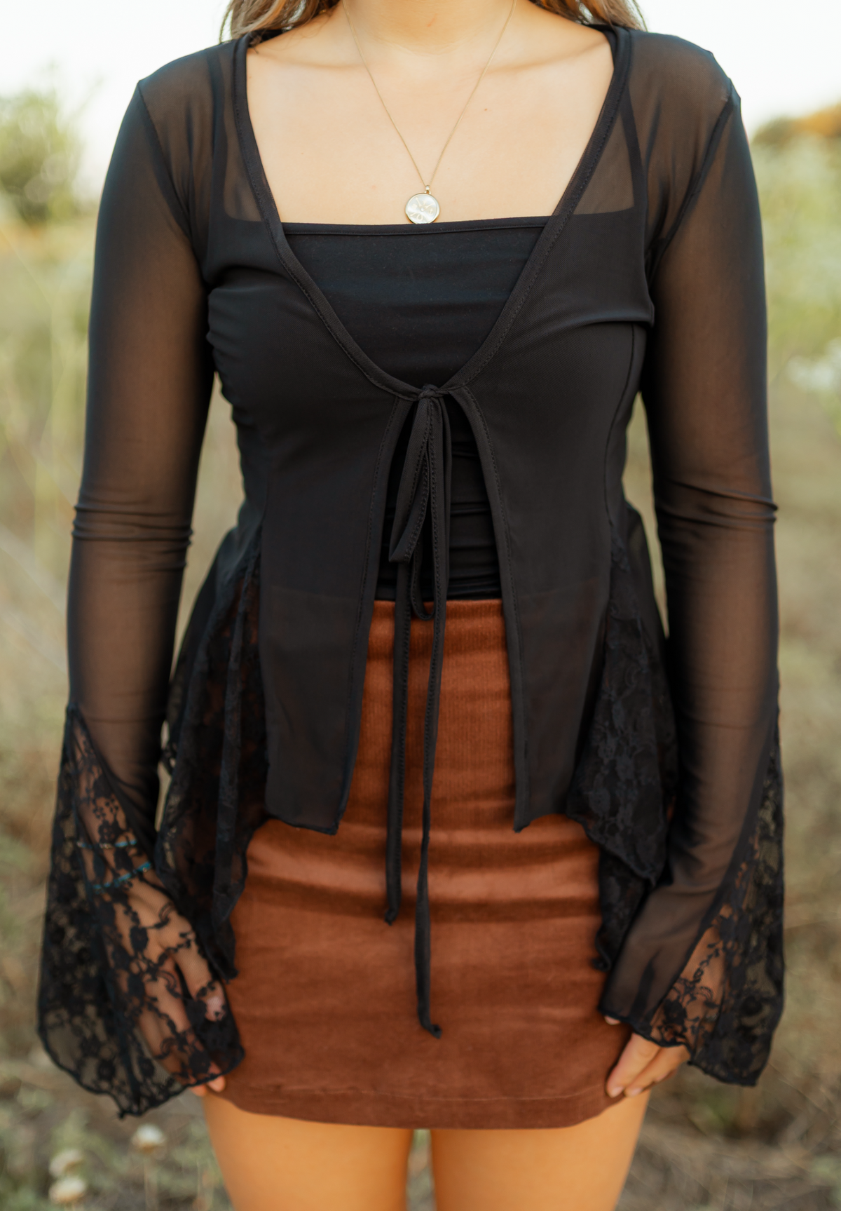 Bella Brown Mini Skirt