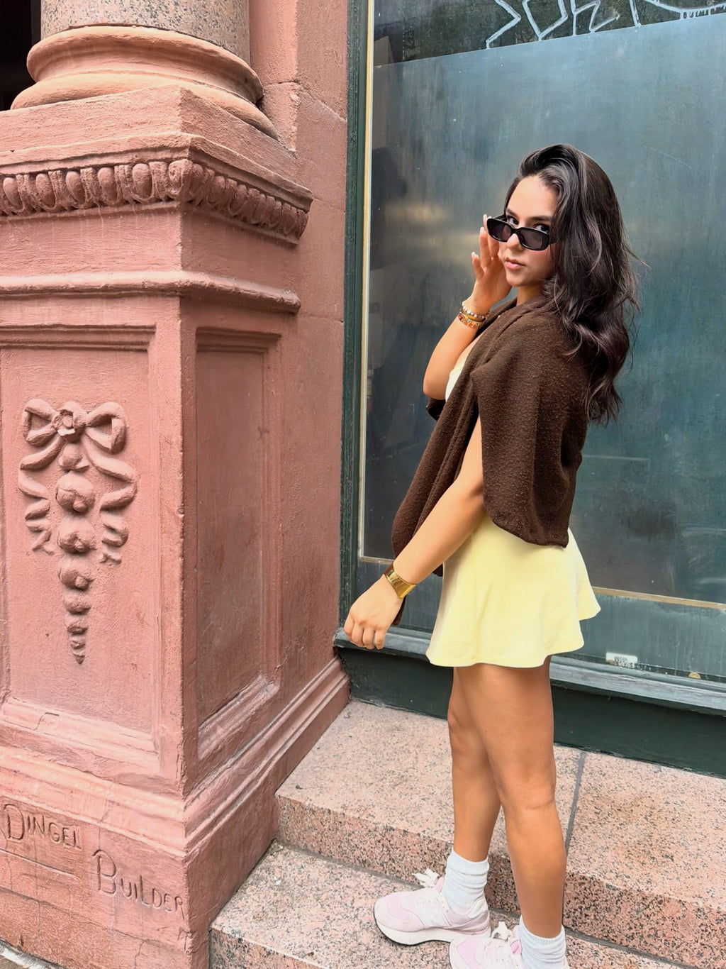 Julia Yellow Mini Dress