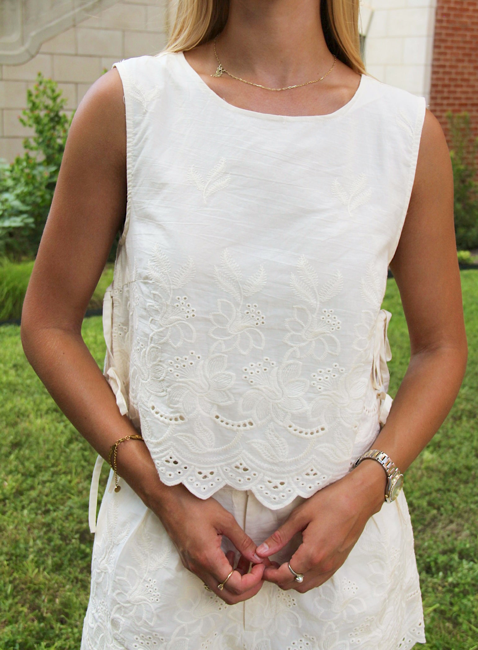 Lainey Lace Ivory Set