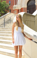 Ellie Bubble White mini dress